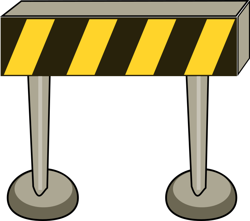 Picture of a traffic barrier